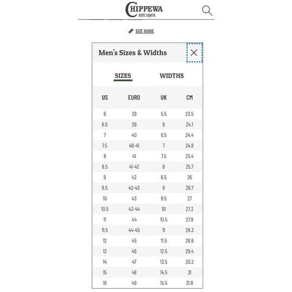 Chippewa Men 10.5EE Serious Plus 6” Met Guard Work Boots Waterproof Comp Toe NEW - Picture 16 of 16